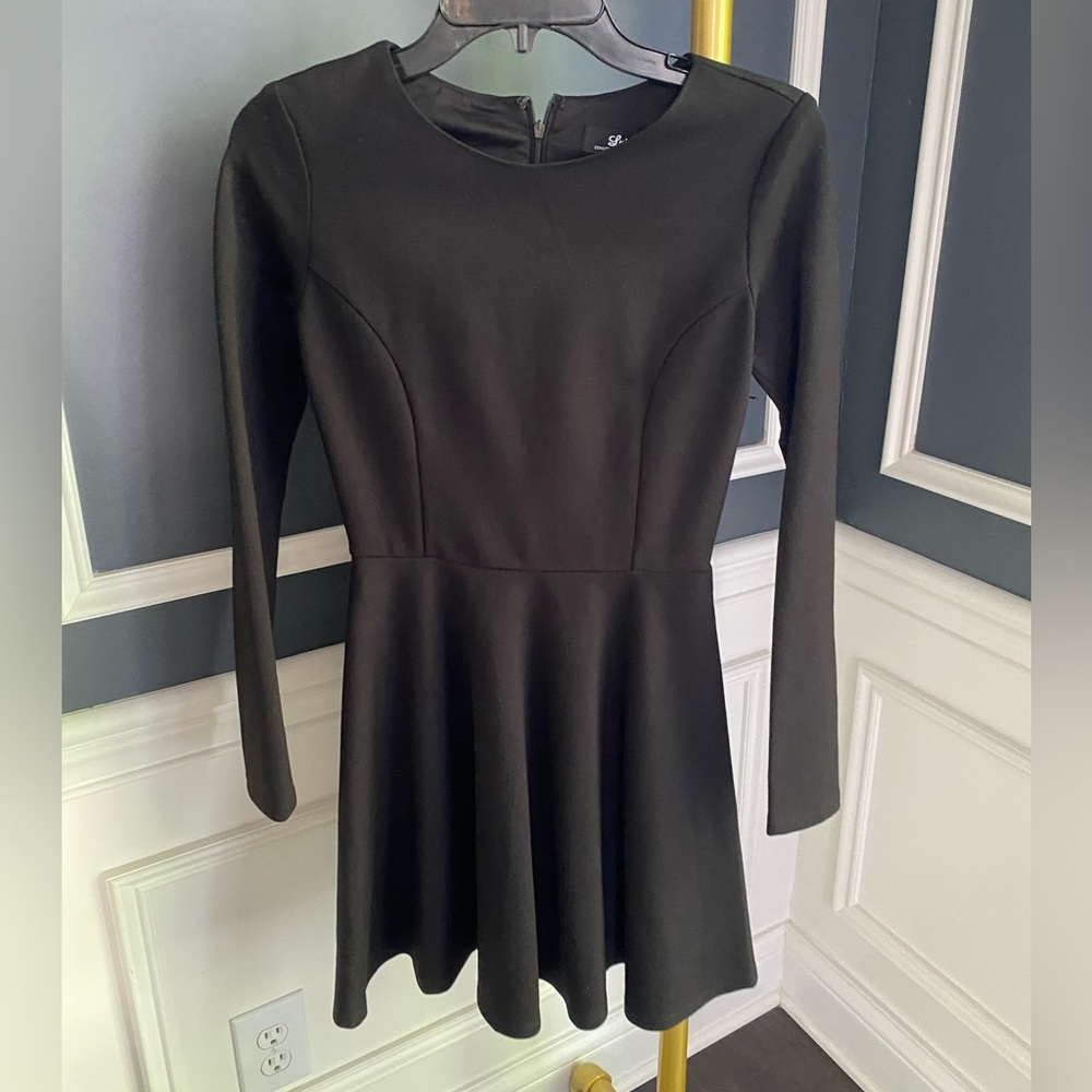 Lulu’s XS Women’s Skater Dress Blk - NWOT